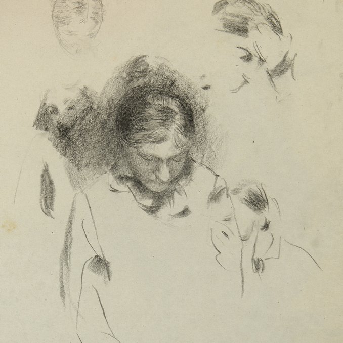 Fernand Khnopff - Le n&oelig;ud 